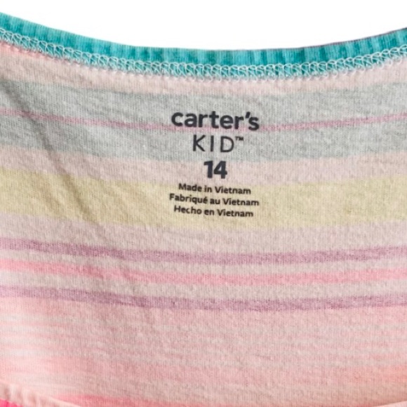 Girls Carter’s Striped Dress - Picture 3 of 5